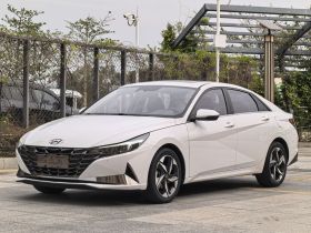 现代 伊兰特 2021款 1.5L CVT LUX尊贵版