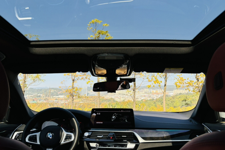 宝马5系 2021款 改款 525Li M运动套装中控内饰7004