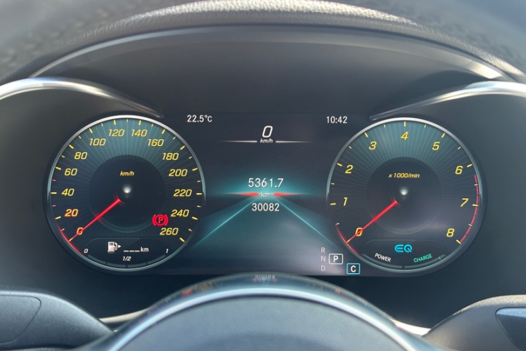 奔驰C级 2021款 C 260 星耀臻藏版中控内饰15