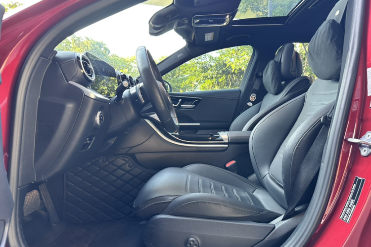 奔驰C级 2023款 改款 C 200 L 运动版中控内饰7002