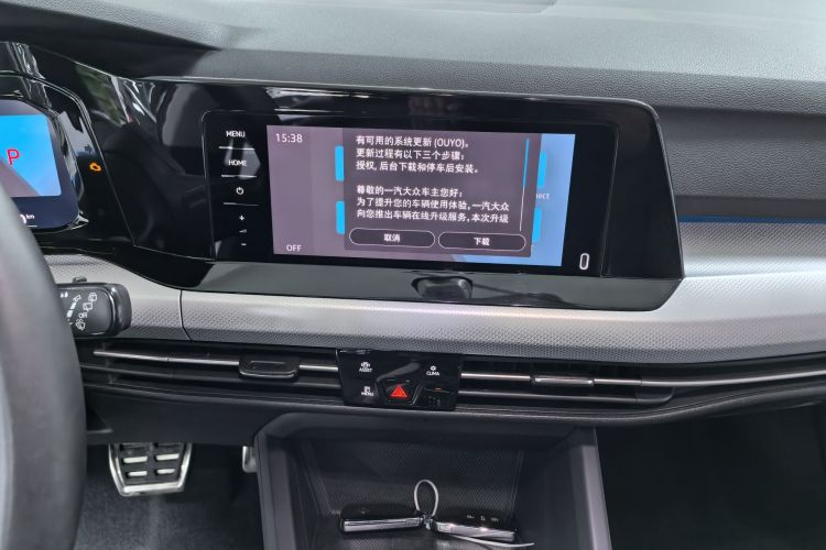 大众 高尔夫 2021款 280TSI DSG Pro中控内饰7006