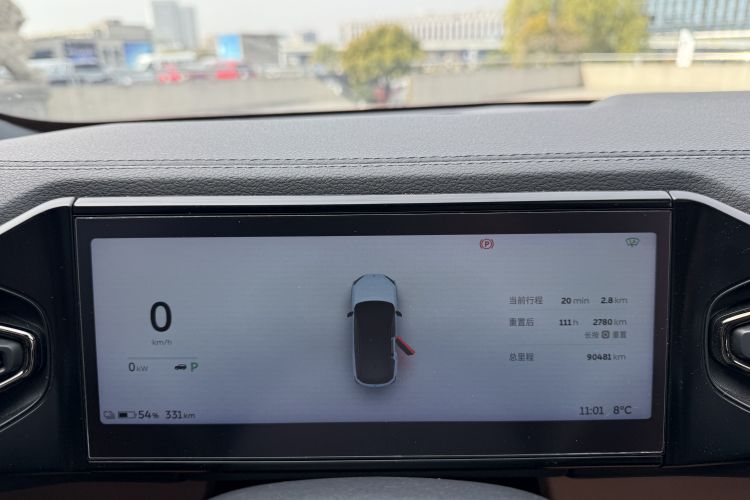 蔚来ES6 2020款 610KM 性能版中控内饰15