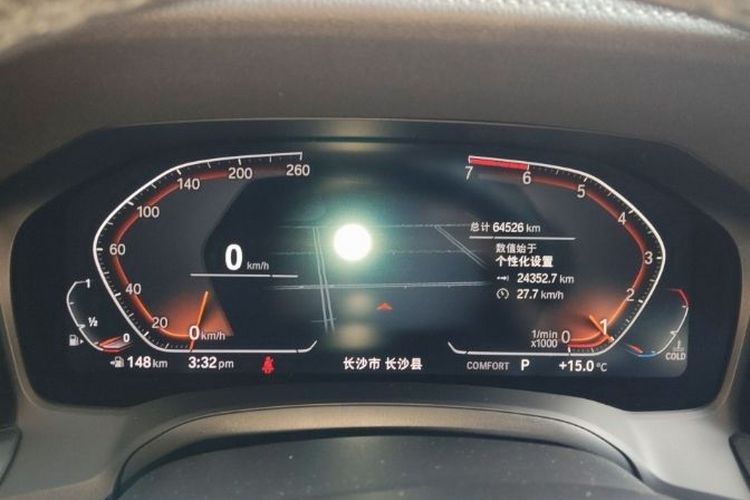 宝马3系 2020款 改款 325Li M运动套装中控内饰15