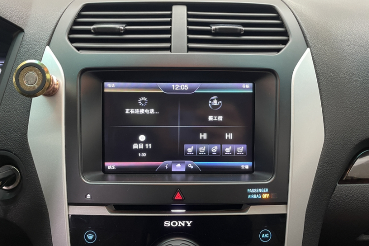福特 探险者(进口) 2013款 3.5L 尊享型中控内饰7015