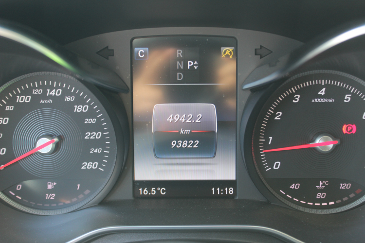 奔驰C级 2017款 C 200 L 运动版中控内饰15