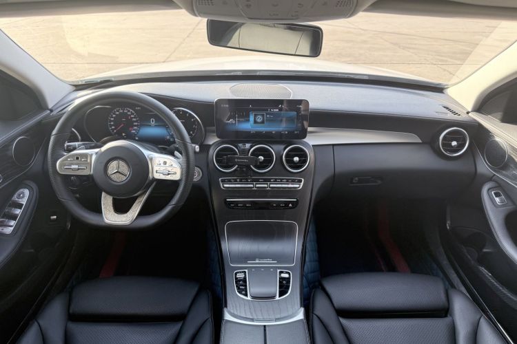 奔驰C级 2021款 C 200 L 时尚型运动版中控内饰7001