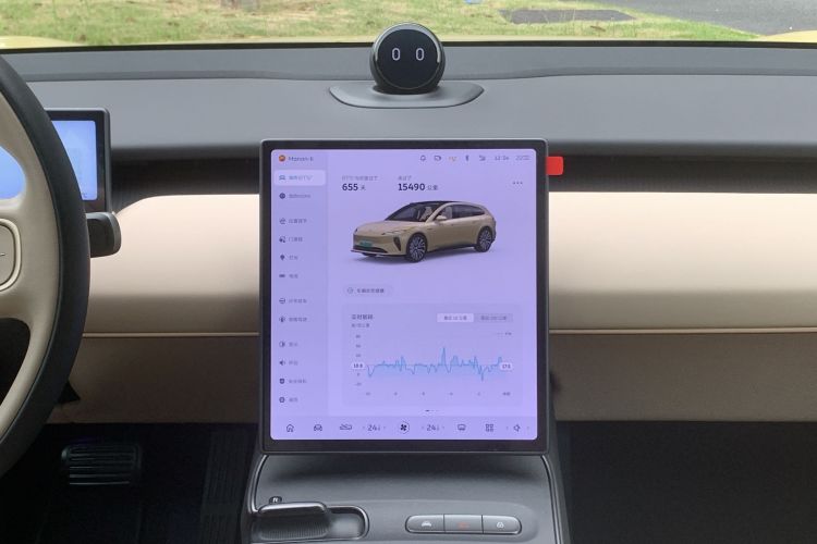蔚来ET5T 2024款 75kWh Touring中控内饰15