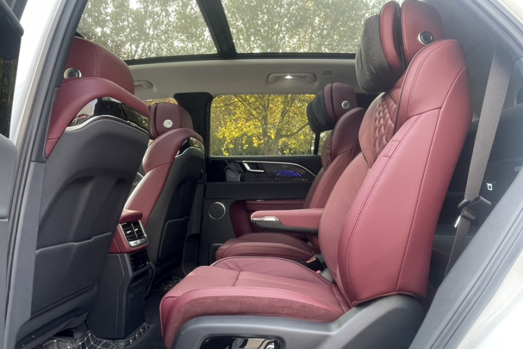 红旗E-HS9 2022款 660km 旗畅版 六座中控内饰7004