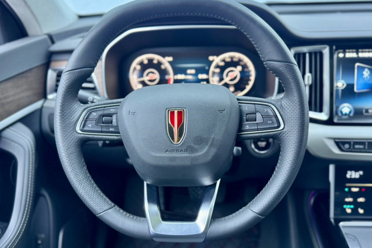 红旗HS7 2022款 3.0T 自动四驱智联旗享版 五座局部细节13