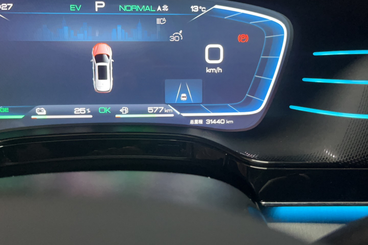 比亚迪 唐新能源 2022款 DM-p 215KM 四驱旗舰型中控内饰15