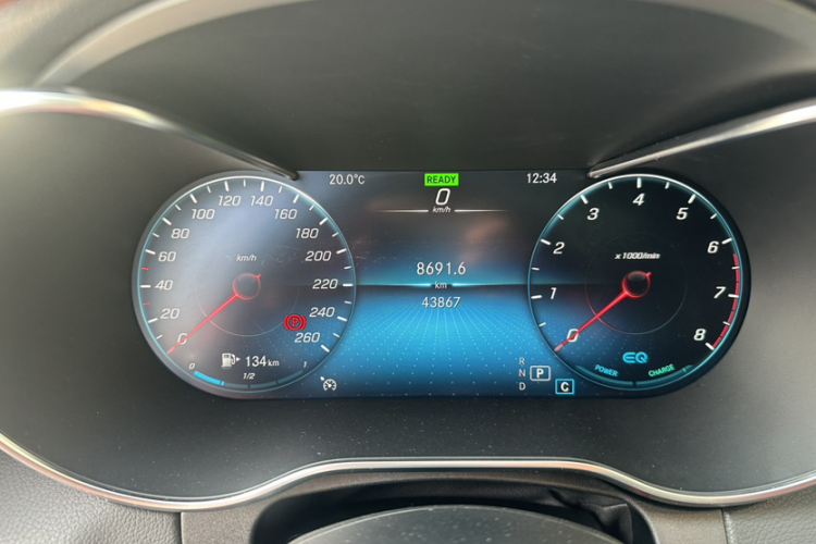 奔驰C级(进口) 2020款 改款 C 260 旅行轿车中控内饰15