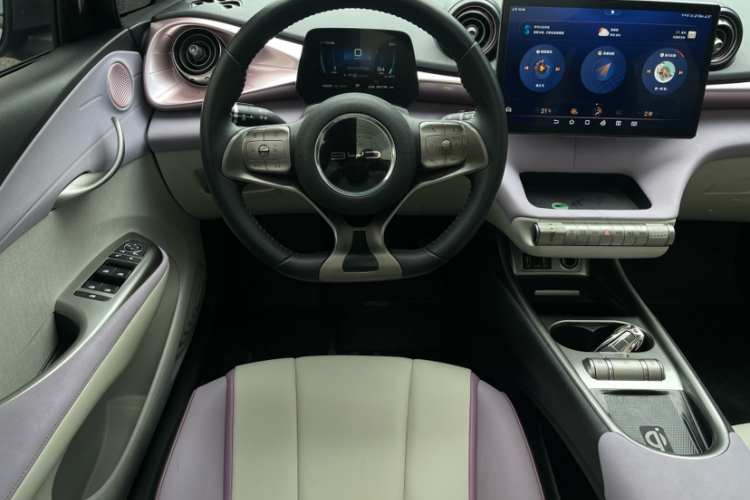 比亚迪 海豚 2021款 405km 时尚版中控内饰7003