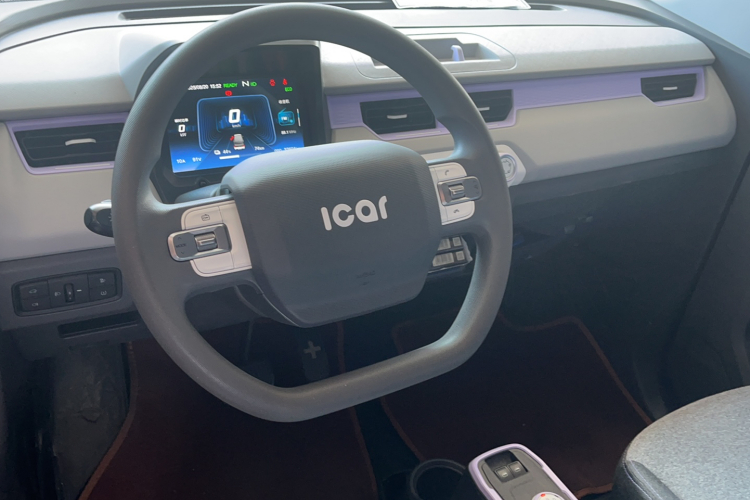 奇瑞新能源 QQ冰淇淋 2022款 170km 圣代 磷酸铁锂中控内饰7003