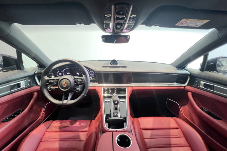 保时捷 2023款 改款 Panamera 2.9T 铂金版中控内饰7002