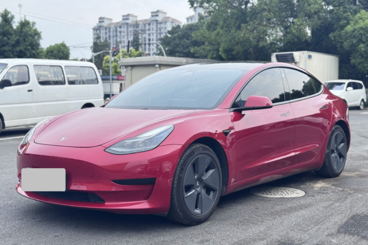 特斯拉 Model 3 2021款 改款 标准续航后驱升级版 3D1车身外观1