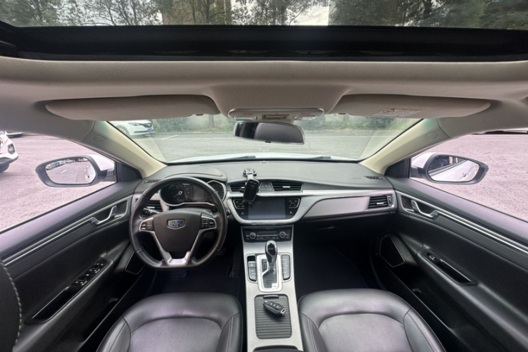 吉利汽车 帝豪GL 2018款 1.4T DCT精英智联型中控内饰7002