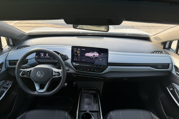 大众 ID.4 X 2022款 纯净长续航版中控内饰7010