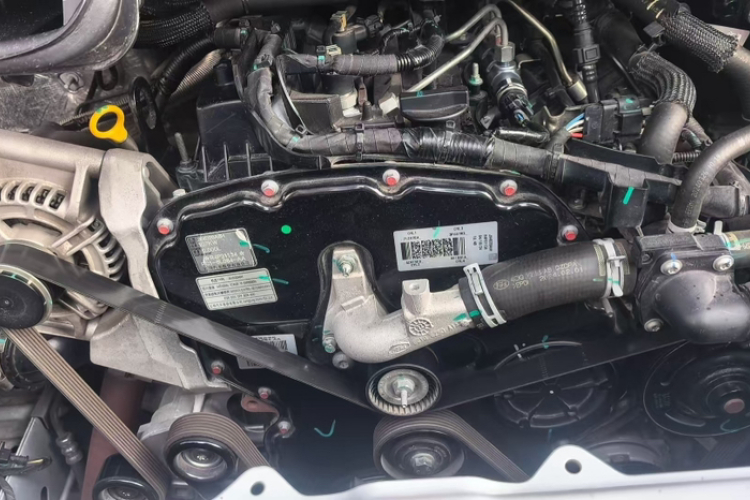 江铃福顺 2023款 2.0T 手动中轴中顶商务型9座 （非营运）中控内饰7005