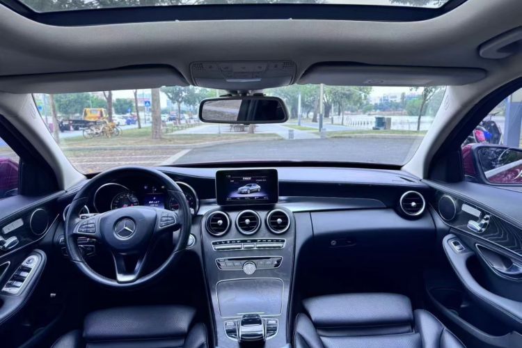 奔驰C级 2018款 C 200 L 运动版中控内饰7003