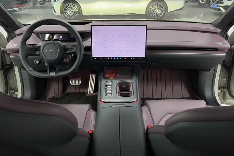 小米汽车 小米SU7 2024款 四驱超长续航高阶智驾Max版中控内饰7006