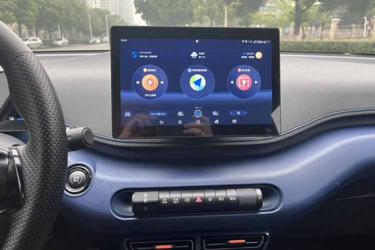 比亚迪 海鸥 2024款 荣耀版 305km 活力版中控内饰7005