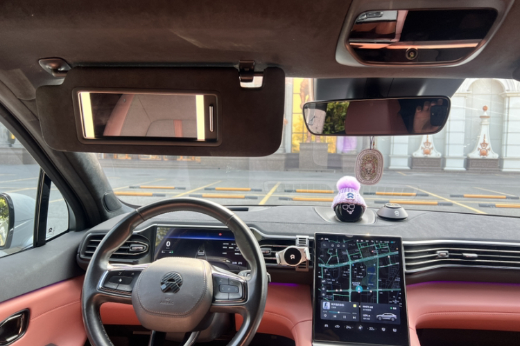 蔚来EC6 2020款 430KM 运动版中控内饰7001