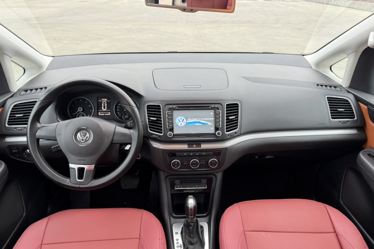 大众 夏朗 2013款 2.0TSI 标配型中控内饰7002