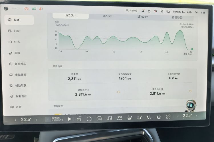 小鹏P7 2025款 750 四驱高性能 Ultra中控内饰15