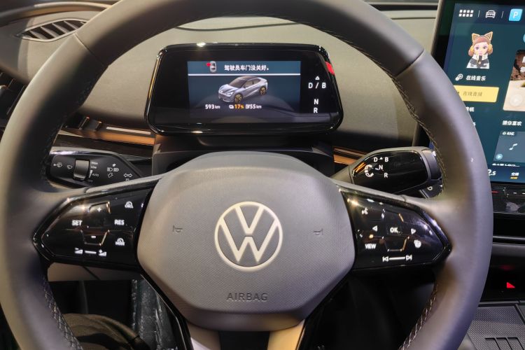 大众 ID.UNYX 与众 2025款 Pure中控内饰15