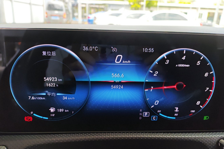 奔驰CLA 2020款 CLA 200 猎跑车中控内饰15