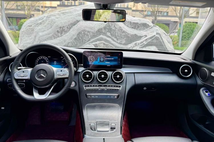 奔驰C级 2021款 C 260 L 运动版中控内饰7001
