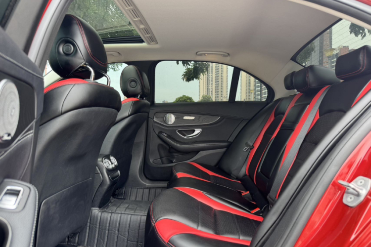 奔驰C级 2020款 C 200 L 时尚型运动版中控内饰7008