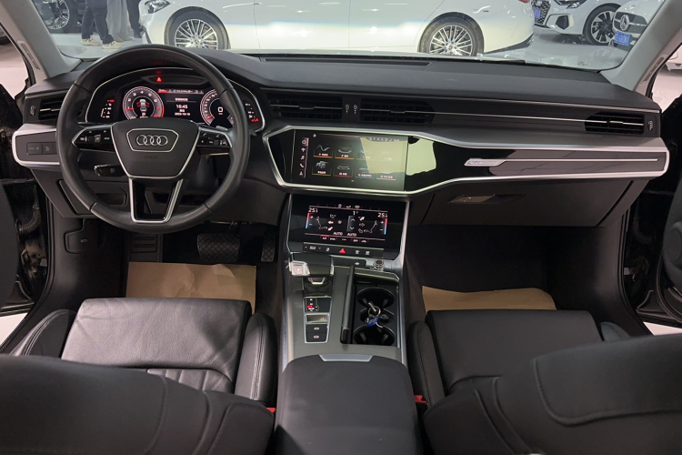 奥迪A6L 2019款 45 TFSI quattro 臻选致雅型中控内饰7007