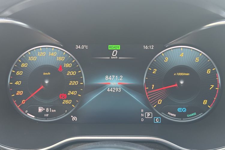 奔驰C级 2020款 C 260 L 运动版中控内饰15