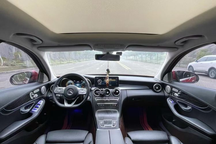 奔驰C级 2020款 改款 C 260 L 运动版中控内饰7003
