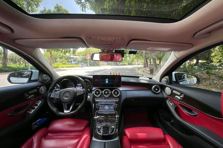 奔驰C级 2016款 C 200 L 运动型局部细节13