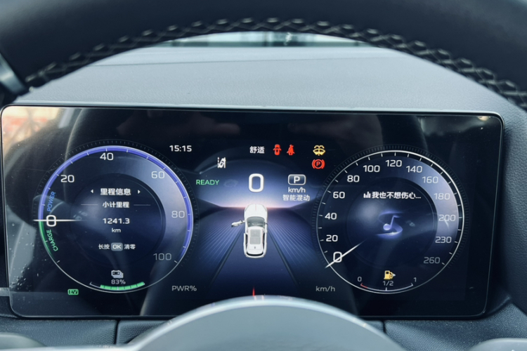 红旗HS3 PHEV 2025款 PHEV 117km 劲为PLUS版中控内饰15