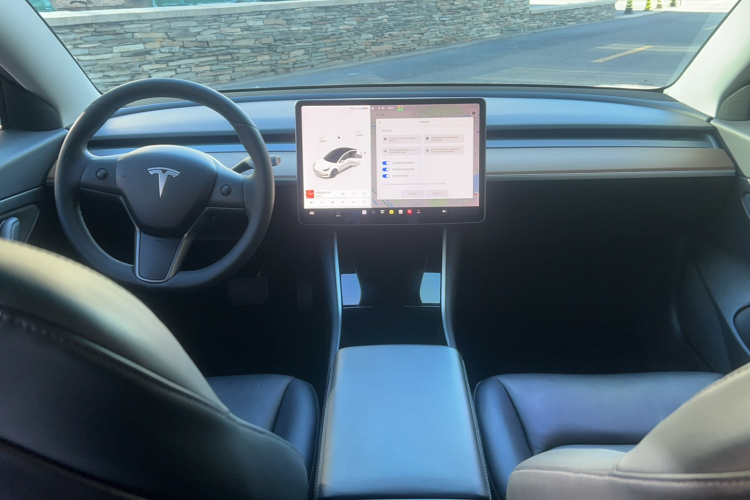 特斯拉 Model 3(进口) 2019款 标准续航后驱升级版(52度)中控内饰7003