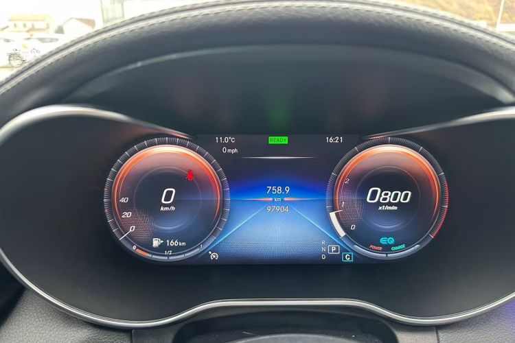 奔驰C级 2021款 C 260 L 运动版中控内饰15