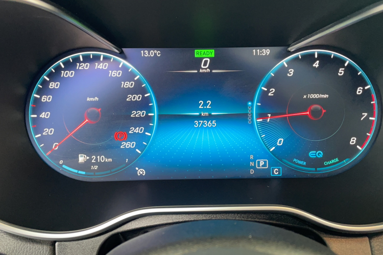 奔驰C级 2021款 C 260 L 运动星耀臻藏版中控内饰15