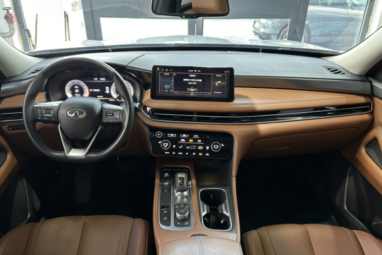 英菲尼迪QX60 2022款 2.0T 四驱卓越版中控内饰7002