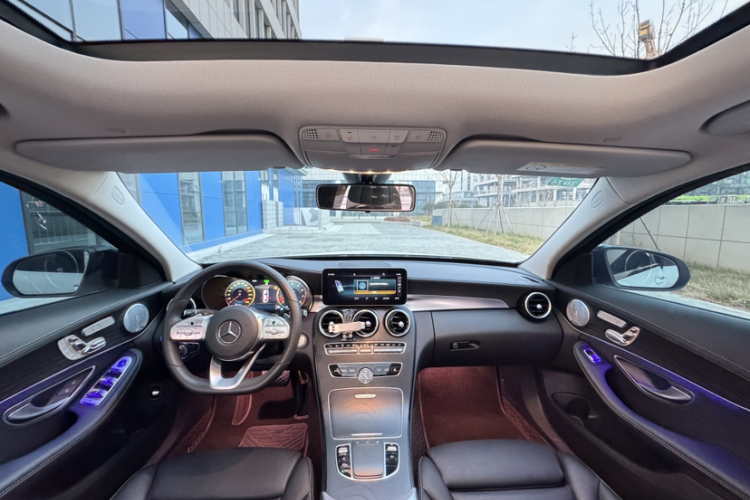 奔驰C级 2021款 C 260 L 运动星耀臻藏版中控内饰7009