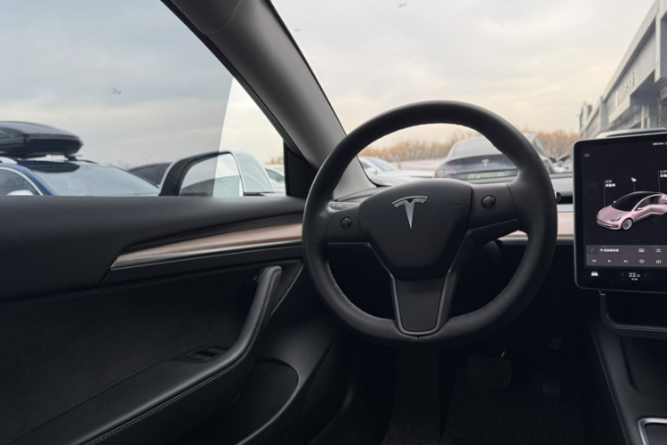 特斯拉 Model 3 2021款 标准续航后驱升级版 3D6中控内饰7009