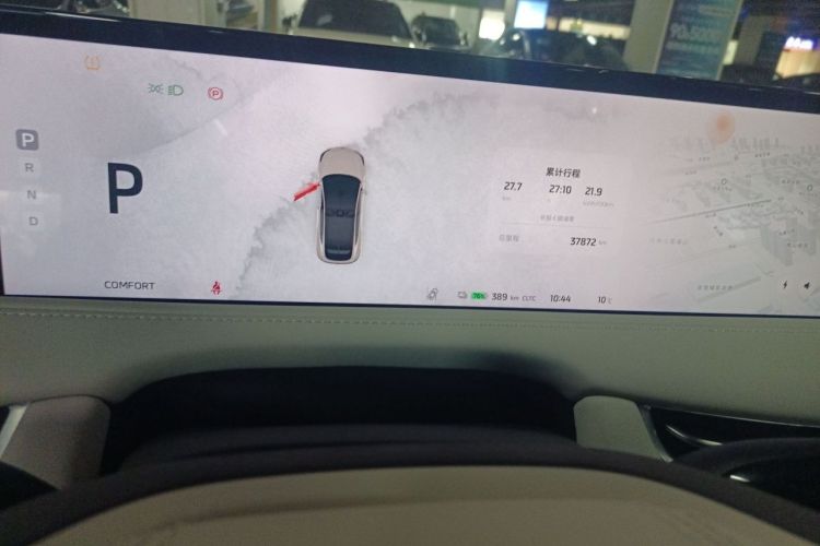 智己汽车 智己LS7 2023款 77kWh Urban Fit后驱版中控内饰15