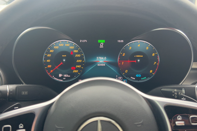 奔驰C级 2019款 改款 C 260 L中控内饰15