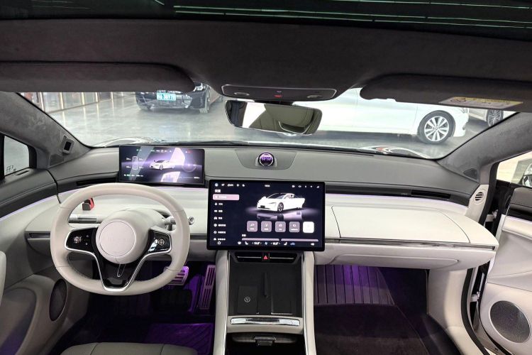 鸿蒙智行 智界S7 2024款 Max+ 后驱超航智驾版中控内饰7003