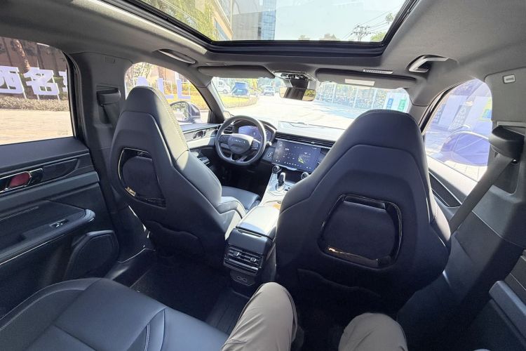 领克01 2021款 2.0TD 四驱暗夜版中控内饰7008