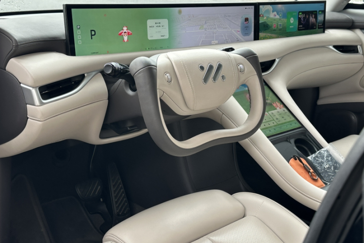 智己汽车 智己LS6 2023款 Max 标准版中控内饰7002