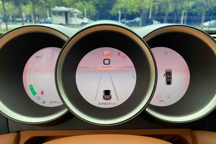 欧拉闪电猫 2022款 555km 尊贵版中控内饰15