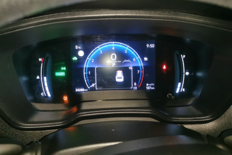 丰田 卡罗拉锐放 2023款 双擎 2.0L 先锋版中控内饰15